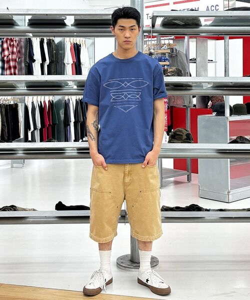 EXTRAORDINARY(エクストラオーディナリー)の「PIGMENT WASHING DOUBLE KNEE SHORTS BEIGE(その他パンツ・メンズ・その他・X-LARGE/LARGE/MEDIUM)」の20枚目の写真