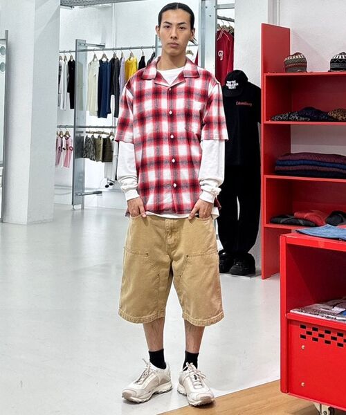 EXTRAORDINARY(エクストラオーディナリー)の「PIGMENT WASHING DOUBLE KNEE SHORTS BEIGE(その他パンツ・メンズ・その他・X-LARGE/LARGE/MEDIUM)」の21枚目の写真