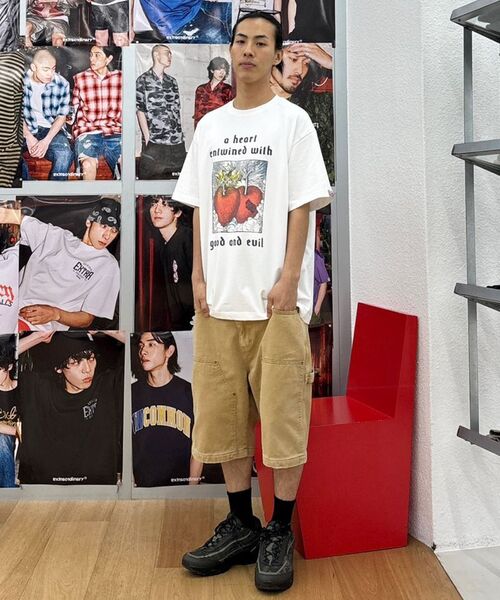 EXTRAORDINARY(エクストラオーディナリー)の「PIGMENT WASHING DOUBLE KNEE SHORTS BEIGE(その他パンツ・メンズ・その他・X-LARGE/LARGE/MEDIUM)」の22枚目の写真