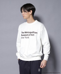NANO universe | 「The Met」 リーガルネーム刺繍 スウェット(スウェット)