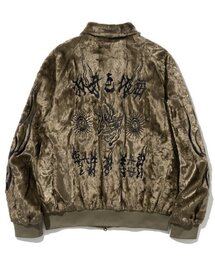 NOT4NERD（ノットフォーナード）の「Hanya Fur Blouson Jacket - Light Khaki（MA-1・メンズ）」