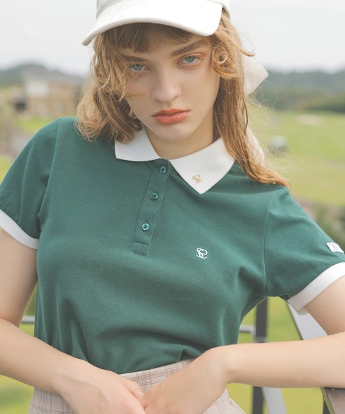 ブランド古着】EIMY GOLF｜エイミーゴルフのポロシャツ（グリーン