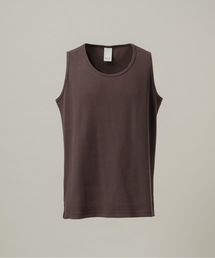 Casper John（キャスパージョン）の「Layered waffle tank top/レイヤードワッフルタンクトップ（タンクトップ）」