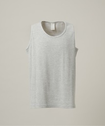 Casper John（キャスパージョン）の「Layered waffle tank top/レイヤードワッフルタンクトップ（タンクトップ）」