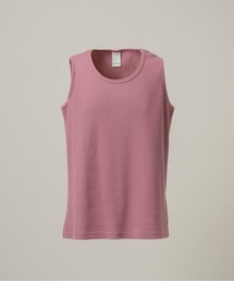 Casper John（キャスパージョン）の「Layered waffle tank top/レイヤードワッフルタンクトップ（タンクトップ）」
