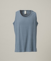 Casper John（キャスパージョン）の「Layered waffle tank top/レイヤードワッフルタンクトップ（タンクトップ）」