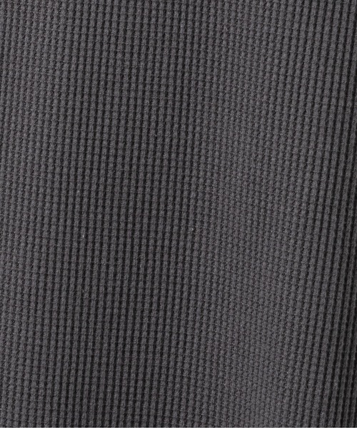 CASPER JOHN(キャスパージョン)の「Layered waffle tank top/レイヤードワッフルタンクトップ(タンクトップ・メンズ・ブラック/チャコールグレー/グレー/サックスブルー/ライトブルー/ピンク/ダークブラウン/ホワイト・LARGE/MEDIUM/SMALL/X-SMALL)」の19枚目の写真