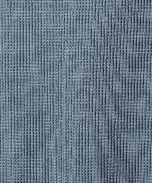 CASPER JOHN(キャスパージョン)の「Layered waffle tank top/レイヤードワッフルタンクトップ(タンクトップ・メンズ・ブラック/チャコールグレー/グレー/サックスブルー/ライトブルー/ピンク/ダークブラウン/ホワイト・LARGE/MEDIUM/SMALL/X-SMALL)」の21枚目の写真