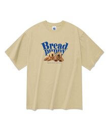 20番手ブレッドパピー半袖Tシャツベージュ