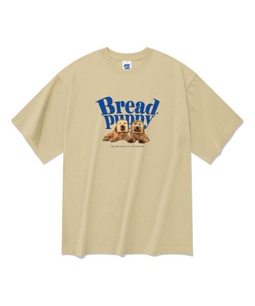 RADINEO(ラディネオ)の「20番手ブレッドパピー半袖Tシャツベージュ(Tシャツ/カットソー・メンズ・その他・LARGE/MEDIUM/X-LARGE)」の1枚目の写真