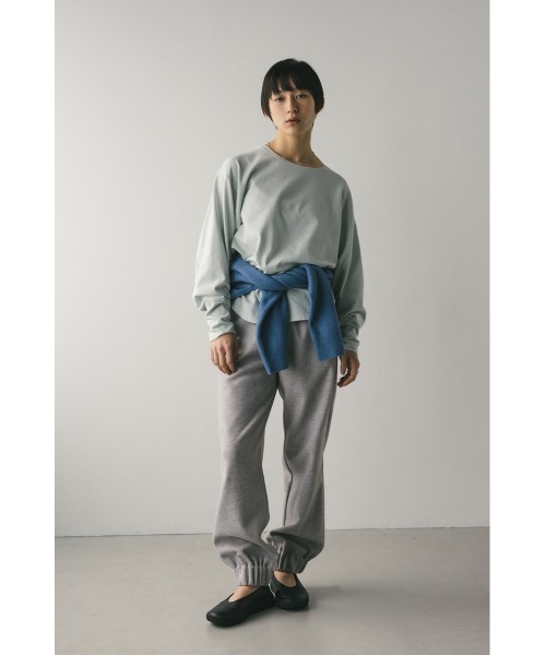 STYLEMIXER(スタイルミキサー)の「ルーズカットトップ(Tシャツ/カットソー・レディース・ブラック/サックスブルー/ホワイト・FREE)」の18枚目の写真