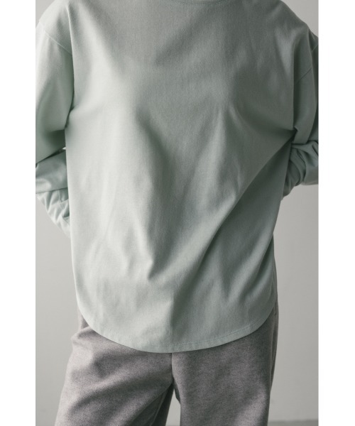 STYLEMIXER(スタイルミキサー)の「ルーズカットトップ(Tシャツ/カットソー・レディース・ブラック/サックスブルー/ホワイト・FREE)」の20枚目の写真