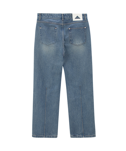 UNGIMMICK(アンジミック)の「SENSITIVE STRAIGHT DENIM PANTS (BLUE)(デニムパンツ・メンズ・その他・SMALL/MEDIUM/LARGE)」の2枚目の写真