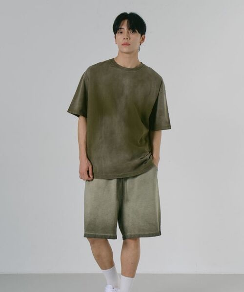 LXT（エルエックスティー）の「16s ピグメントブリーチウォッシュ半袖Tシャツ [カーキ]（Tシャツ/カットソー・レディース・その他・LARGE/X-LARGE/XX-LARGE）」の2枚目の写真
