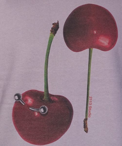 2113 STUDIO（イイルイルサムスタジオ）の「Ep.7 Sweat top No.05 (Double cherry)（スウェット・レディース・その他・FREE）」の3枚目の写真