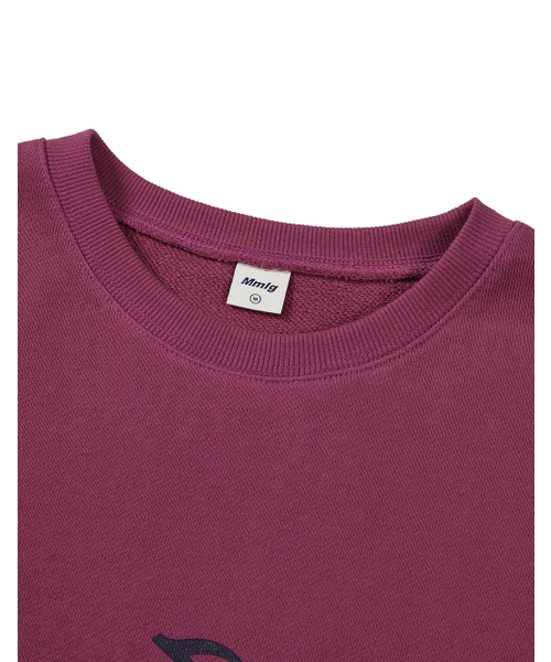 MMLG（エムエムエルジー）の「[Mmlg] FAMILY NAME SWEAT (MULBERRY)（スウェット・レディース・その他・SMALL/MEDIUM/LARGE/X-LARGE）」の3枚目の写真