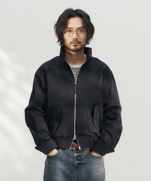 WMC(ダブリューエムシー)の「ヘリントンジャケット_NAVY(ブルゾン・メンズ・ネイビー・MEDIUM/LARGE/X-LARGE)」の1枚目の写真