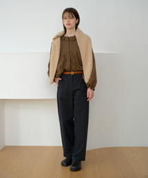 BLBT（ビーエルビーティー）の「Signature Barrel-Fit Pants (Dark Green)（その他パンツ・レディース）」