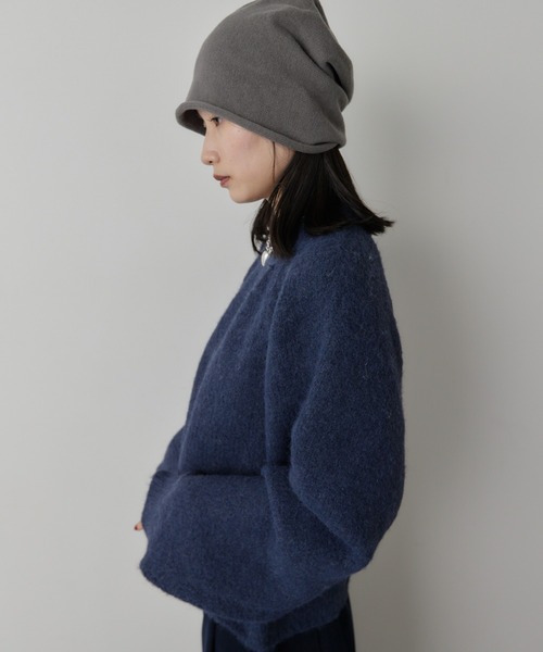HANNE（アン）の「モヘアライクニットプルオーバー（ニット/セーター・レディース・アイボリー/グレー/ネイビー・FREE）」の12枚目の写真