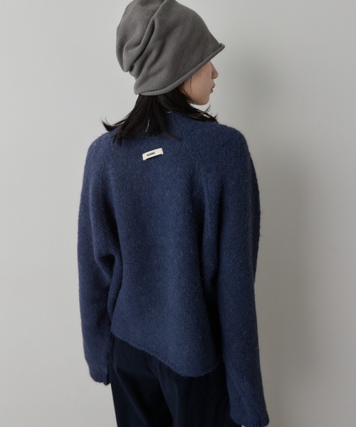 HANNE（アン）の「モヘアライクニットプルオーバー（ニット/セーター・レディース・アイボリー/グレー/ネイビー・FREE）」の7枚目の写真