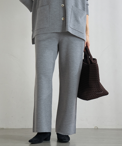 スーパーファインスムースニットパンツ（その他パンツ）｜IENA（イエナ