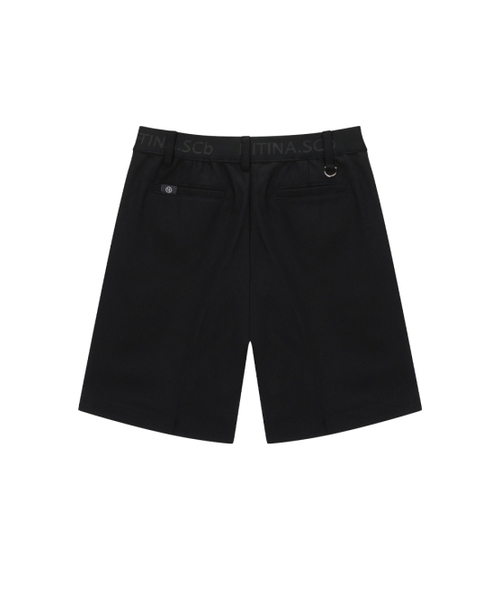 NITINA（ニティナ）の「ウールブレンドクラシックハーフパンツBK（スラックス・レディース・ブラック・SMALL/MEDIUM/LARGE）」の9枚目の写真