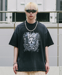 ROARINGRAD（ロアリングラド）の「インディペンデント ウォッシュド オーバー Tシャツ ダーティブラック（Tシャツ/カットソー）」