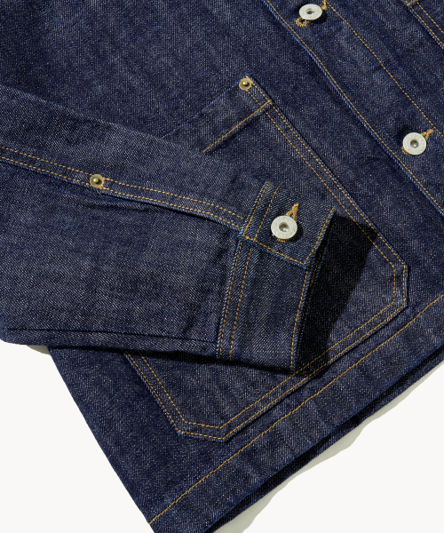 DENMADE(デンメイド)の「Selvedge Work Jacket (Mid Indigo)(デニムジャケット・メンズ・その他・LARGE/X-LARGE)」の2枚目の写真