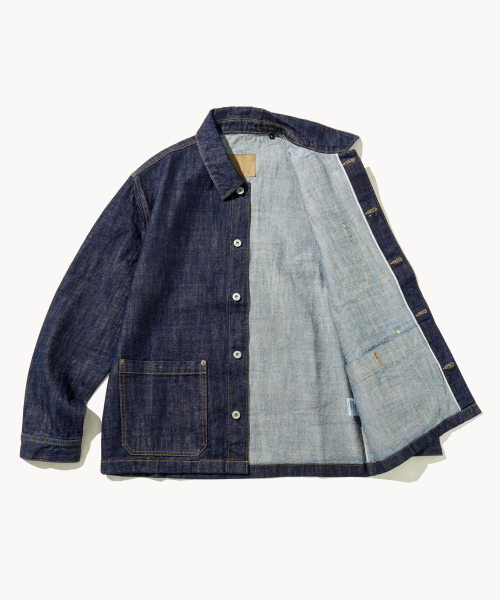 DENMADE(デンメイド)の「Selvedge Work Jacket (Mid Indigo)(デニムジャケット・メンズ・その他・LARGE/X-LARGE)」の6枚目の写真