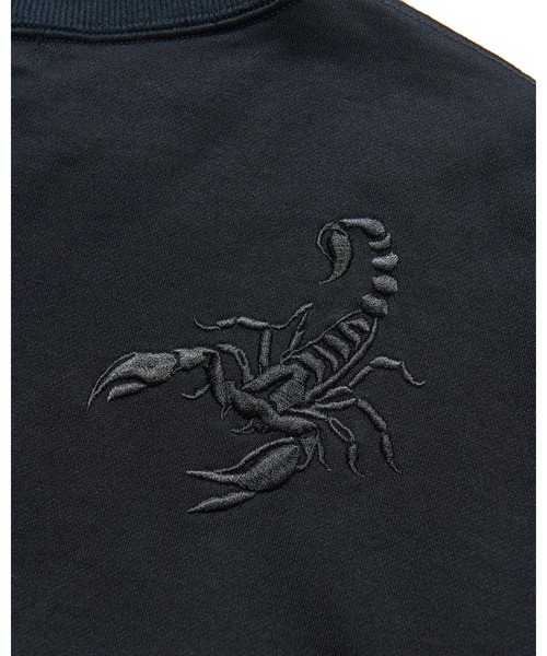 SOPHNET.（ソフネット）の「EMBROIDERY SWEATSHIRT（スウェット・メンズ・ブラック/ブラウン・2/3/4/1/5）」の10枚目の写真