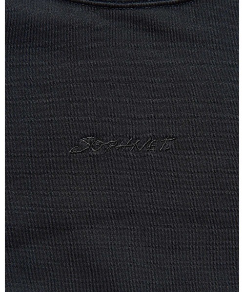 SOPHNET.（ソフネット）の「EMBROIDERY SWEATSHIRT（スウェット・メンズ・ブラック/ブラウン・2/3/4/1/5）」の3枚目の写真