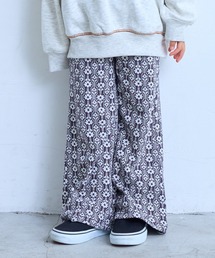 ソウガラジャガードフレアパンツ