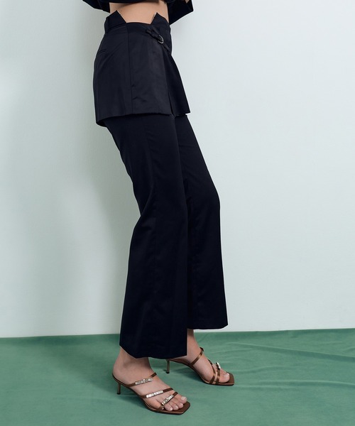 CHARLES & KEITH(チャールズ & キース)の「Jessy ジェッシ ジェムボウヒールサンダル(サンダル・レディース・ブラウン/ブラック系その他2・25cm/24.5cm/23.5cm/23cm/22.5cm)」の1枚目の写真