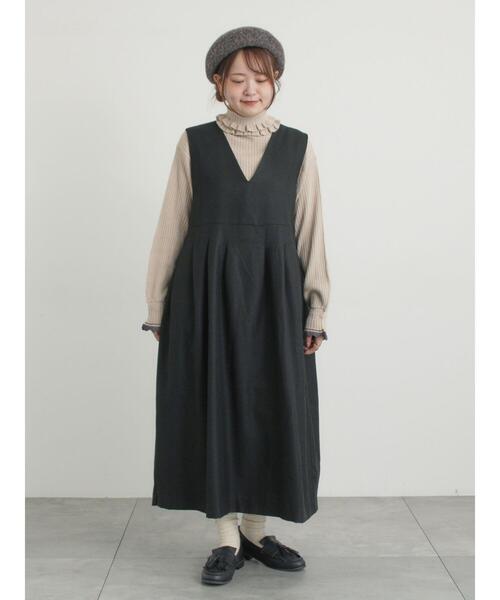 Samansa Mos2(サマンサ モスモス)の「◎ジャンパースカート(ワンピース・レディース・ブラウン/グレー/ベージュ/ブラック・F)」の22枚目の写真