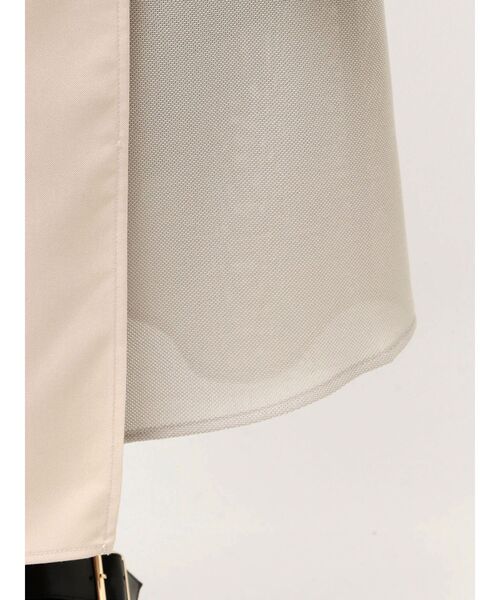 MURUA（ムルーア）の「レイヤードハイウエストスカート（スカート・レディース・ベージュ/ブラック・2/1）」の17枚目の写真