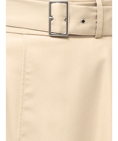 MURUA（ムルーア）の「レイヤードハイウエストスカート（スカート・レディース・ベージュ/ブラック・2/1）」の13枚目の写真