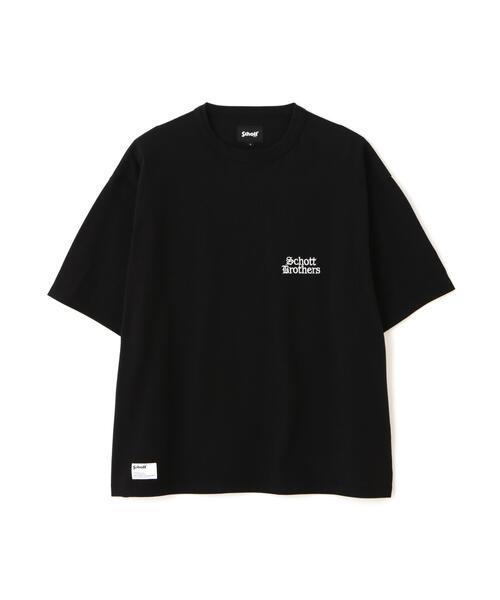 Schott(ショット)の「Schott/ショット/B.S. T-SHIRT/ブラックシープ オーバーサイズ Tシャツ(Tシャツ/カットソー・メンズ・ホワイト/チャコールグレー・XL/L/M)」の17枚目の写真