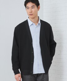 THE SHOP TK  | 【季節の変わり目に最適】ニットカーディガン ドライタッチ／軽量(カーディガン/ボレロ)