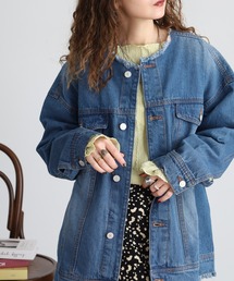 atONE（アットワン）の「カットオフデニムジャケット（デニムジャケット）」