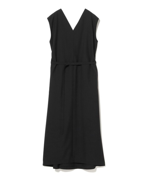 ATON（エイトン）の「【別注】ATON / ウールトロピカル ドレス（ワンピース・レディース・ネイビー/ブラック・01/02）」の9枚目の写真