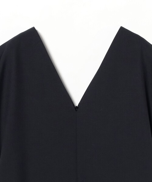 ATON（エイトン）の「【別注】ATON / ウールトロピカル ドレス（ワンピース・レディース・ネイビー/ブラック・01/02）」の13枚目の写真