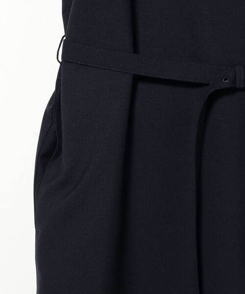ATON（エイトン）の「【別注】ATON / ウールトロピカル ドレス（ワンピース・レディース・ネイビー/ブラック・01/02）」の14枚目の写真