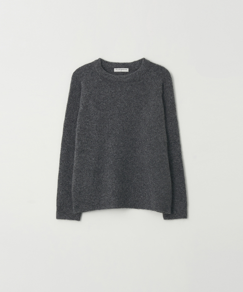 FLAWSROOM(フローズルーム)の「Soft Hairly Knit CHARCOAL(ニット/セーター・メンズ・その他・SMALL/MEDIUM/LARGE)」の1枚目の写真