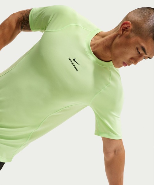 NIKE（ナイキ）の「ナイキ NIKE ナイキ NP DF NPT S/S トップ（Tシャツ/カットソー・メンズ・ライトグリーン・M/L/LL）」の5枚目の写真