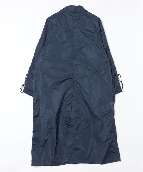 my beautiful landlet（マイビューティフルランドレット）の「【my beautiful landlet】NYLON TAFFETA WATER PROOF LONG COAT（その他アウター・メンズ・ブラック/ベージュ/ネイビー・1/2/0）」の4枚目の写真