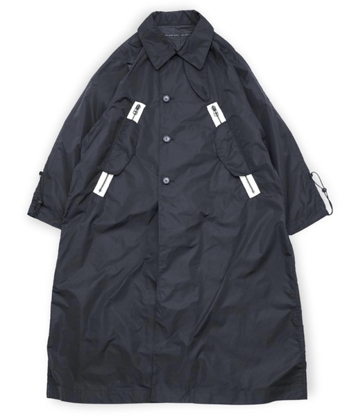 my beautiful landlet(マイビューティフルランドレット)の「【my beautiful landlet】NYLON TAFFETA WATER PROOF LONG COAT(その他アウター・メンズ・ブラック/ベージュ/ネイビー・1/2/0)」の1枚目の写真