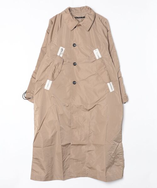 my beautiful landlet（マイビューティフルランドレット）の「【my beautiful landlet】NYLON TAFFETA WATER PROOF LONG COAT（その他アウター・メンズ・ブラック/ベージュ/ネイビー・1/2/0）」の12枚目の写真