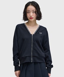 セール】【別注】FRED PERRY / RIB-KNITTED CARDIGAN フレッドペリー