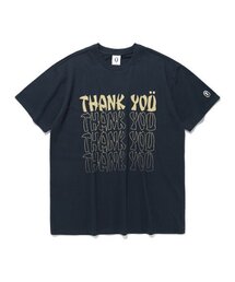 ISTKUNST | THANK YOU TEE_NAVY(IK2DMMT526A)(Tシャツ/カットソー)