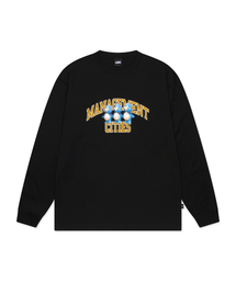 ATHLETIC BEAR LONG SLV TEE black